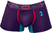 2EROS 2-Series Trunk Paars - MAAT XL - Heren Ondergoed - Boxershort voor Man - Mannen Boxershort