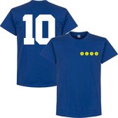 Boca Juniors D10S Stars No 10. T-Shirt - Blauw - XL
