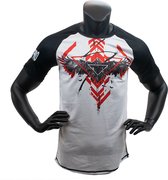 Super Pro Combat Gear Rashguard ShortSleeve RAVEN Extra Extra Large