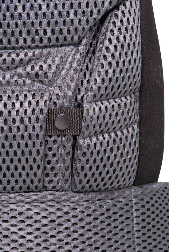 Dooky Draagzak Baby - Baby Carrier Urban Comfort Grey sapphire - Kinderdrager - Draagzak Peuter en Baby 3,5-15 kg - Ergonomische M-positie - Rugdrager - Verstelbaar en Ademend - Draagzakken - Babydraagzak