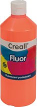 Plakkaatverf Creall Fluor | Flacon Ã  500 ml | Oranje
