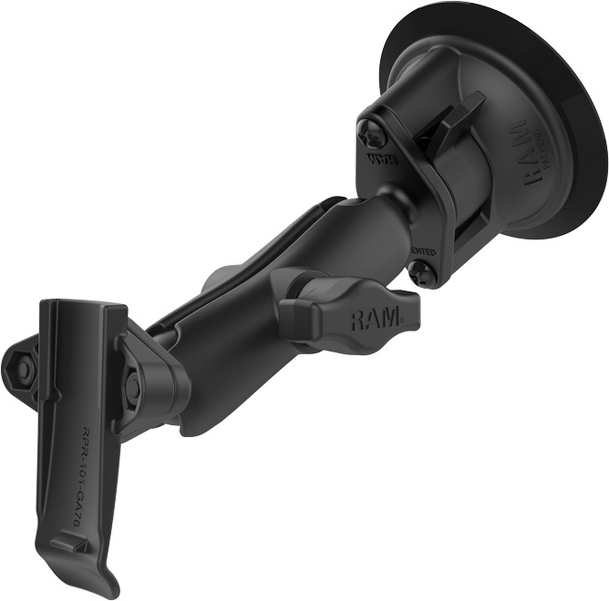 Spine clip houder set geschikt voor Garmin met Zuignapset