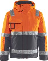 Blaklader Winterjas High Vis 4870-1987 - High Vis Oranje/Medium Grijs - S