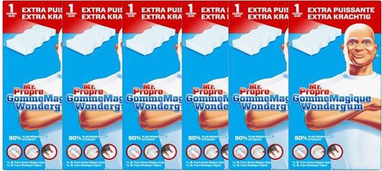 Mr. Proper - Wonderspons - Extra Krachtig - 6 stuks - Voordeelverpakking