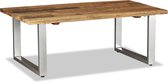 Salontafel 100x60x38 cm massief gerecycled hout