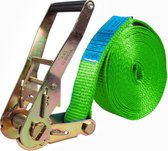 Eindloze Spanband 50 mm 5 ton 9M Groen