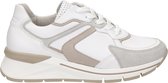 Gabor Sneakers Dames - Lage sneakers / Damesschoenen - Leer - 86.585     -  Wit combi - Maat 36