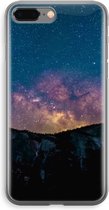 Case Company® - iPhone 8 Plus hoesje - Travel to space - Soft Cover Telefoonhoesje - Bescherming aan alle Kanten en Schermrand