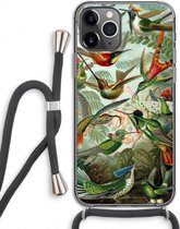 Case Company® - iPhone 11 Pro hoesje met Koord - Haeckel Trochilidae - Telefoonhoesje met Zwart Koord - Extra Bescherming aan alle Kanten en Over de Schermrand