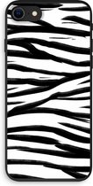 Case Company® - iPhone 7 hoesje - Zebra pattern - Biologisch Afbreekbaar Telefoonhoesje - Bescherming alle Kanten en Schermrand