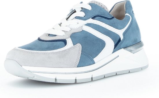 Gabor 86.585.36 - dames sneaker - blauw - maat 42 (EU) 8 (UK)