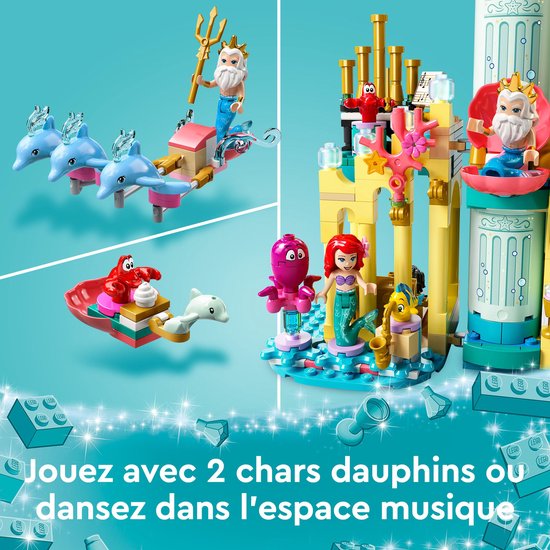LEGO Disney Kleine Zeemeermin Ariëls Onderwaterpaleis - 43207