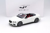 Bentley Continental GT V8 S Cabriolet Wit 1-18 GT Spirit Limited 504 Pieces