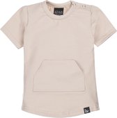 Pocket t-shirt sand (rounded back) /