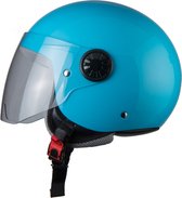 BHR 806 Kids | bleu | casque enfant pour scooter & moto | garçons et filles | Taille L