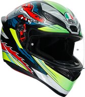 AGV K1 Integraal helm Dundee mat groen rood L