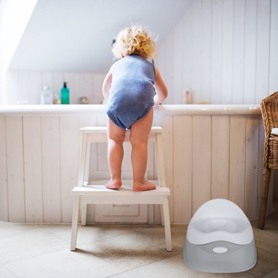 Pot Bébé Royal BABYLON Avec Couvercle - Ergonomique, Bol Amovible, Antidérapant - Apprentissage Propre Enfant