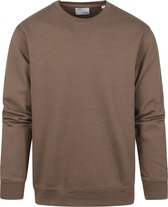 Colorful Standard - Sweater Bruin - M - Regular-fit
