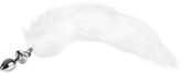 EIS, dildo, 'nepbonten staart met afneembare anaal plug, 54 cm', brede basis, conische punt, stimulerende Pet Play