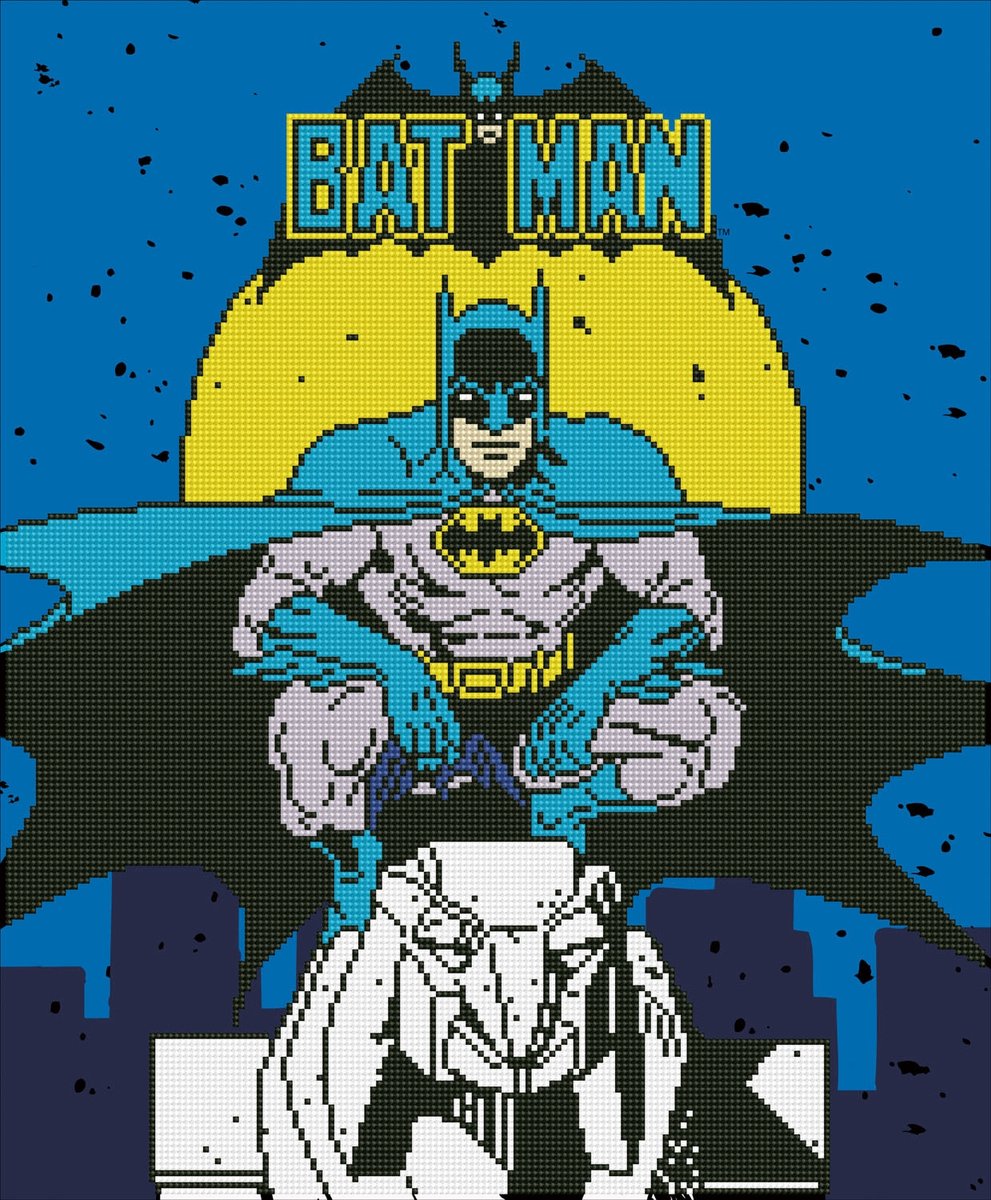 DIAMOND DOTZ Batman - Diamond Painting - 57x46 cm