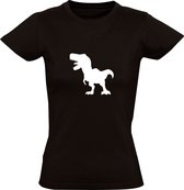 T-Rex | Dames T-shirt | Zwart | Tyrannosaurus Rex | Dino | Dinosauriërs | Beest | Jurassic | Park | World