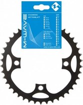 kettingblad e-bike 1/2 x 3/32 44T 104 mm zwart