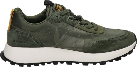 G-Star Raw Theq Run Lgo Mtc M Lage sneakers - Heren - Groen - Maat 42