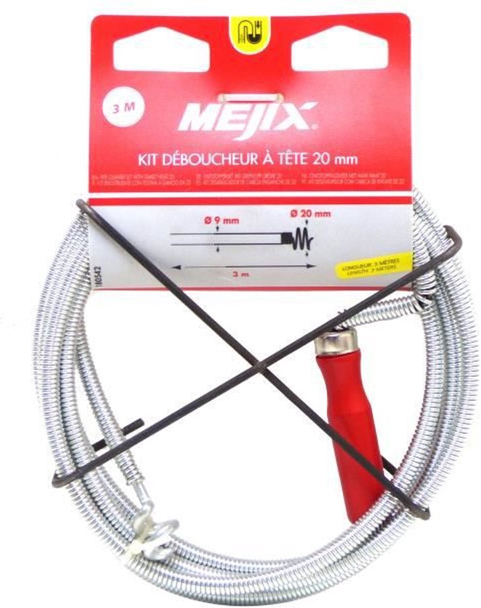 MEJIX Pijpontstopper 3 m Ø20 mm