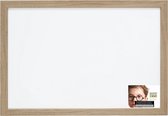 Deknudt Frames magneetbord S49BH1 M - naturelle houtkleur - 40x60 cm