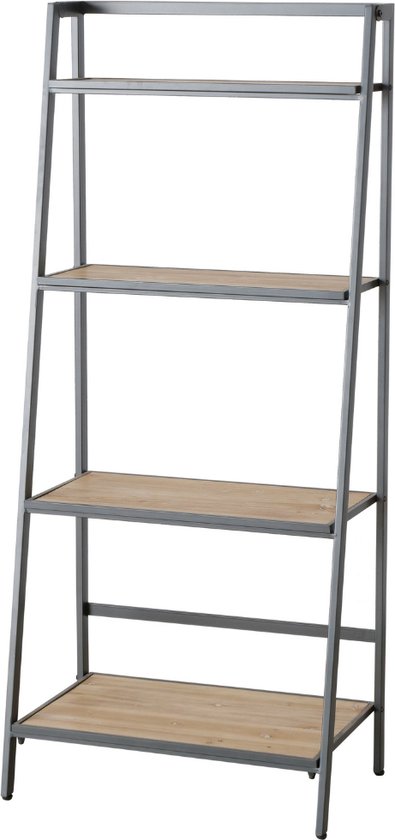 Armoire murale ouverte bois inclinée 147 cm