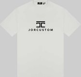 JORCUSTOM Trademark Loose Fit T-Shirt - Wit - Volwassenen - Maat M