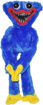 Huggy Wuggy Knuffel - Poppy Playtime 40 cm - kissy missy knuffel extra zacht - blauw