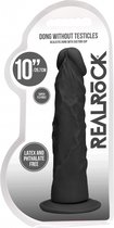 Dong without testicles 10'' - Black - Realistic Dildos black