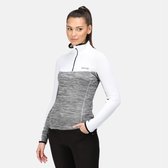 De Regatta Hepley fleece - outdoortrui - dames - halve rits - lichtgewicht - wit