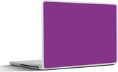 Laptop sticker - 17.3 inch - Paars - Kleuren - Effen - 40x30cm - Laptopstickers - Laptop skin - Cover
