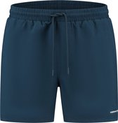 Purewhite -  Heren Regular Fit   Zwembroek  - Blauw - Maat S