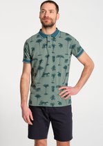 J&JOY - Poloshirt Mannen 04 Feira Green Jungle