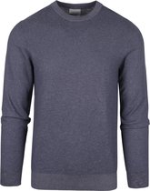 Profuomo - Pullover Donkerblauw - Maat L - Modern-fit