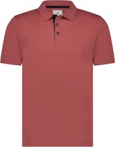 State of Art - Mercerized Pique Polo Koraalrood - Modern-fit - Heren Poloshirt Maat L