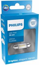 Philips Ultinon Pro6000 C5W 38mm 6000k enkele lamp 11854CU60X1