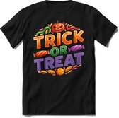 Halloween T-Shirt | Horror Liefhebber Kleding Kado Heren / Dames | Perfect Weerwolf , Monster , Vleermuis en Pompoen Cadeau Shirt | Grappige Zinnen, Spreuken en Teksten | Maat M