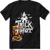 Halloween T-Shirt | Horror Liefhebber Kleding Kado Heren / Dames | Perfect Weerwolf , Monster , Vleermuis en Pompoen Cadeau Shirt | Grappige Zinnen, Spreuken en Teksten | Maat M