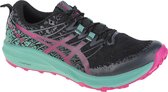 ASICS Fuji Lite 2 Dames - Sportschoenen - zwart/groen - maat 39