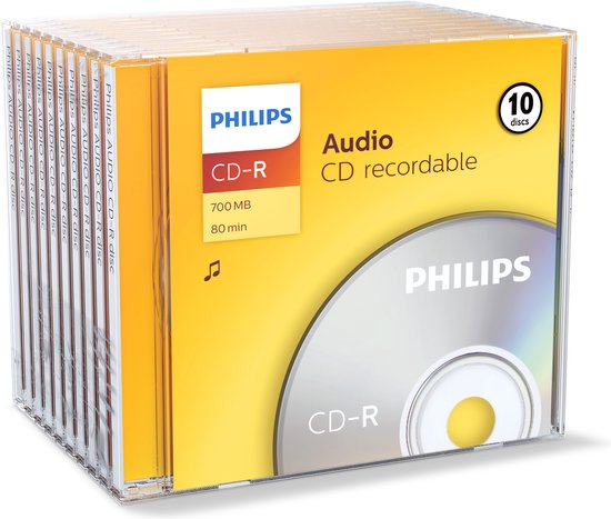 philips-cd-r-80min-700mb-audio-jewelcase-10-stuks-cr7a0nj10