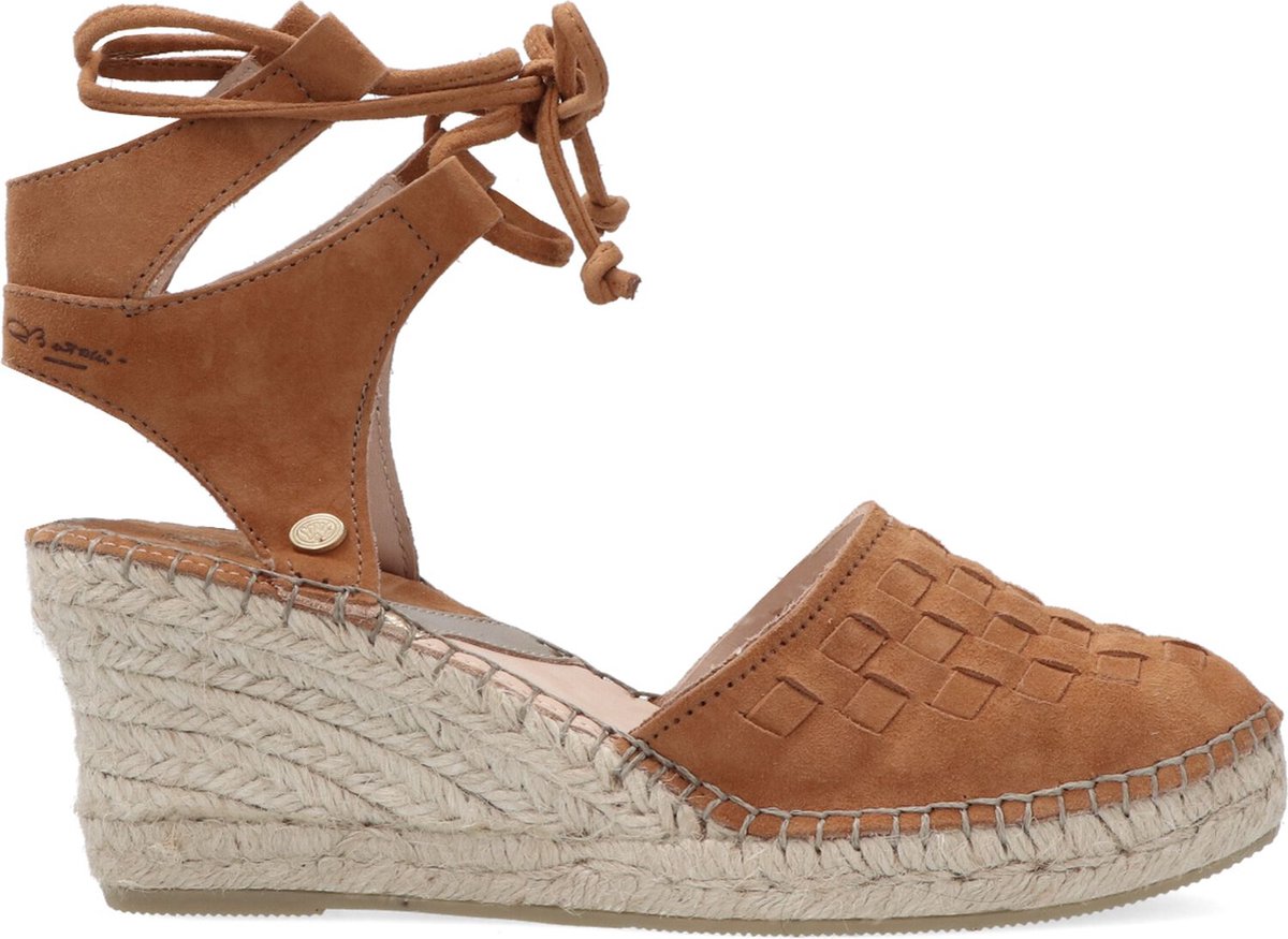 Fred de la Bretoniere 153010202 Espadrilles - Zomer Schoenen - Dames -  Cognac - Maat 40 | bol.com