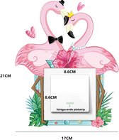 Leuke flamingo schakelaar muurstickers/3D stereo schakelaar decoratieve muurstickers/socket stickers