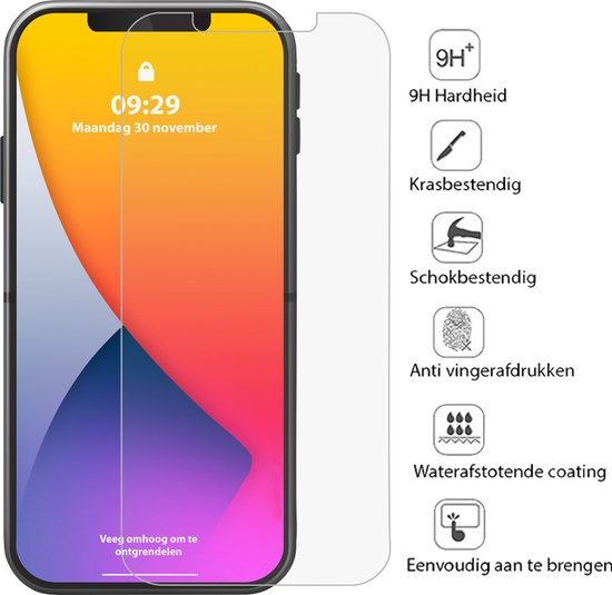 Convient pour iPhone 11 / iPhone XR Protecteur d'écran Tempered Glass - 2 pièces Extra Fort