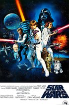 Poster - A New Hope, Star wars Filmposter, Premium Print, stevig verpakt in kartonnen koker