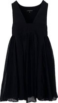 Patrizia Pepe • korte zwarte jurk met kant • maat 36 (IT42)