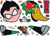 muurstickers Teen Titans GO! vinyl 24 stuks